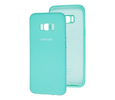 Чохол для Samsung Galaxy S8+ (G955) Silicone Full бірюзовий