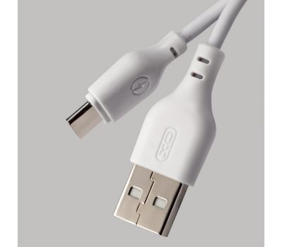 Кабель USB XO NB103 Type-C 2.1A 1m белый 2553758