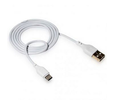 Кабель USB XO NB103 Type-C 2.1A 1m белый 2553759