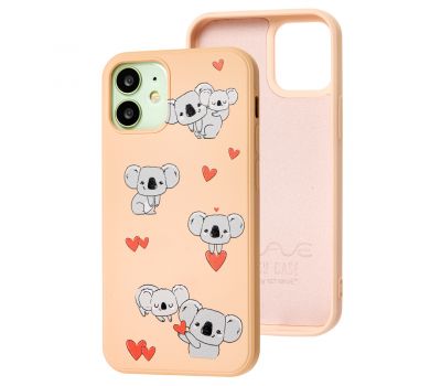 Чохол для iPhone 12 mini Wave Fancy lovely koala / pink sand