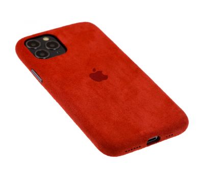 Чохол для iPhone 11 Pro Alcantara 360 червоний 2556048