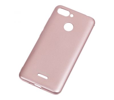 Чохол для Xiaomi Redmi 6 Molan Cano Jelly глянець рожево-золотистий 2557409