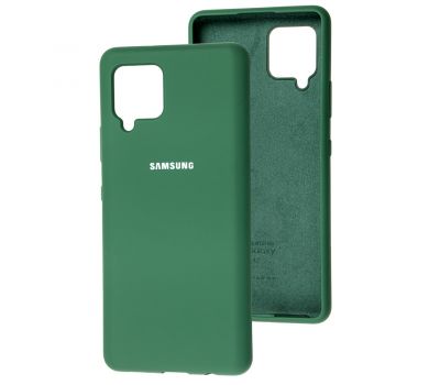Чохол для Samsung Galaxy A42 (A426) Silicone Full зелений / pine green