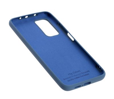 Чохол для Xiaomi Mi 10T Silicone Full синій / navy blue 2559218
