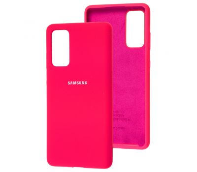 Чохол для Samsung Galaxy S20 FE (G780) Silicone Full рожевий / barbie pink