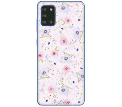 Чохол для Samsung Galaxy A31 (A315) Mixcase квіти