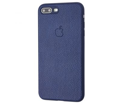 Чохол для iPhone 7 Plus / 8 Plus Leather cover синій