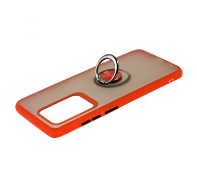 Чохол для Samsung Galaxy S20 Ultra (G988) LikGus Maxshield Ring червоний 2561867