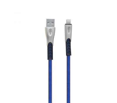 Кабель USB Hoco U48 Superior lightning 2.4A 1.2 m синий 2564914