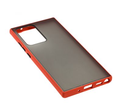 Чохол для Samsung Galaxy Note 20 Ultra (N986) LikGus Maxshield червоний 2564154