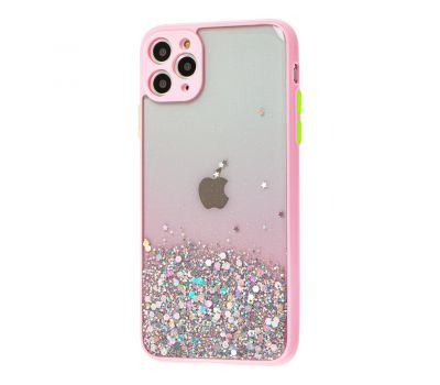 Чохол для iPhone 11 Pro Glitter Bling рожевий