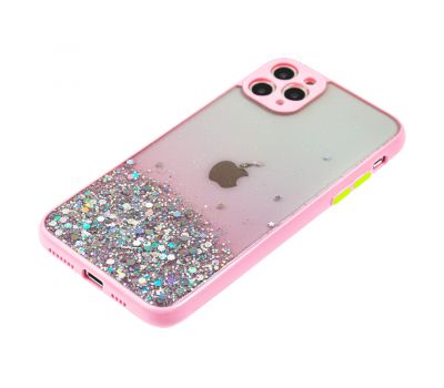 Чохол для iPhone 11 Pro Glitter Bling рожевий 2568655