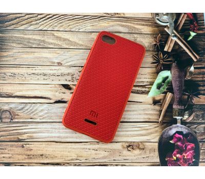 Чохол для Xiaomi Redmi 6A Carbon New червоний