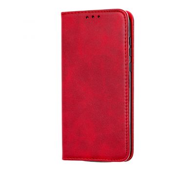 Чохол книжка для Huawei Y5 2019 Black magnet червоний