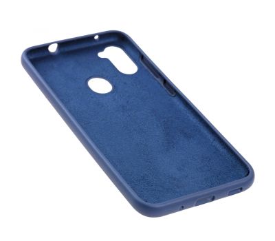 Чохол для Samsung Galaxy A11/M11 Silicone Full синій/navy blue 2574404
