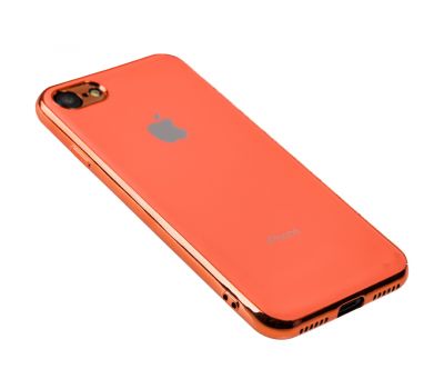 Чохол для iPhone 7 / 8 Silicone case матовий (TPU) кораловий 2576300