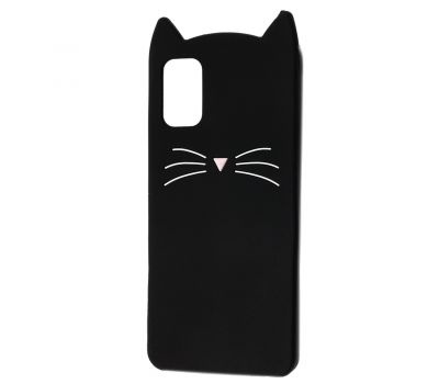 3D чохол для Samsung Galaxy A41 (A415) кіт чорний