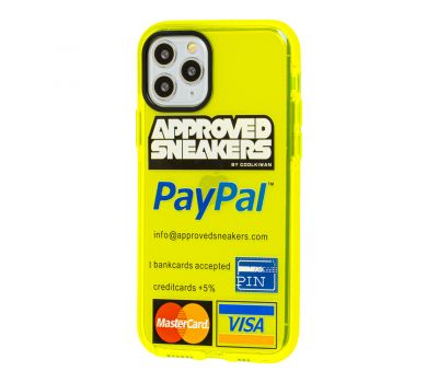 Чохол для iPhone 11 Pro Neon print PayPal