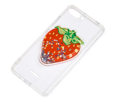 Чохол для Xiaomi Redmi 6A рідкі фрукти 3D "полуниця" 2580498