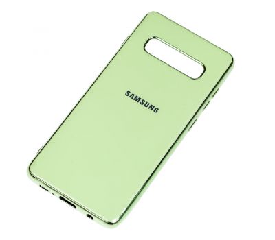 Чохол для Samsung Galaxy S10 (G973) Silicone case (TPU) м'ятний 2580262