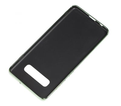 Чохол для Samsung Galaxy S10 (G973) Silicone case (TPU) м'ятний 2580263