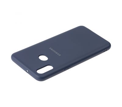 Чохол для Samsung Galaxy A10s (A107) Silicone Full темно-синій / midn blue 2582151