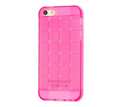 Чохол квадрат для iPhone 5 рожевий