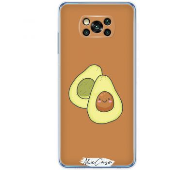Чохол для Xiaomi Poco X3 / X3 Pro Mixcase авокадо дизайн 6