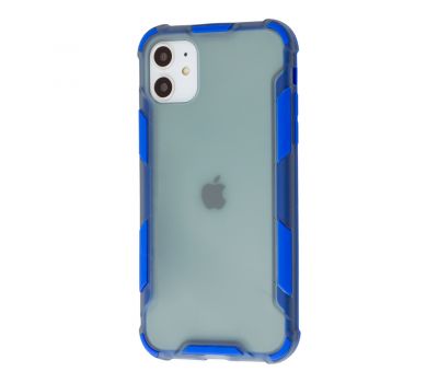 Чохол для iPhone 11 LikGus Armor color синій
