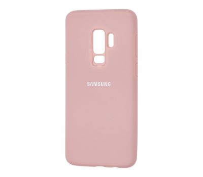 Чохол для Samsung Galaxy S9+ (G965) Silicone Full рожевий / pink sand 2588406