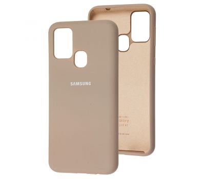 Чохол для Samsung Galaxy M31 (M315) Silicone Full сірий / lavender