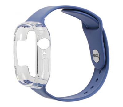 Ремінець для Apple Watch Hoco WB09 Ice crystal solid 42mm / 44mm синій