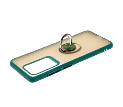 Чохол для Samsung Galaxy S20 Ultra (G988) LikGus Maxshield Ring оливковий 2591045