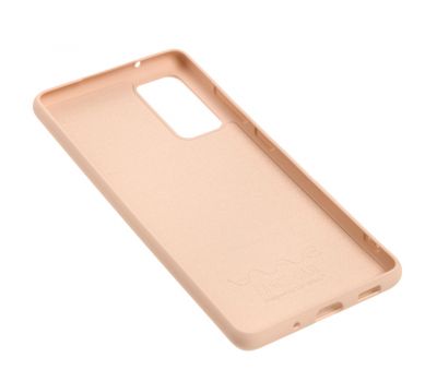 Чохол для Samsung Galaxy S20 FE (G780) Wave Fancy playful cat / pink sand 2591036
