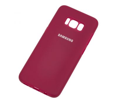 Чохол для Samsung Galaxy S8 (G950) Silicone Full бордовий / marsala 2592199