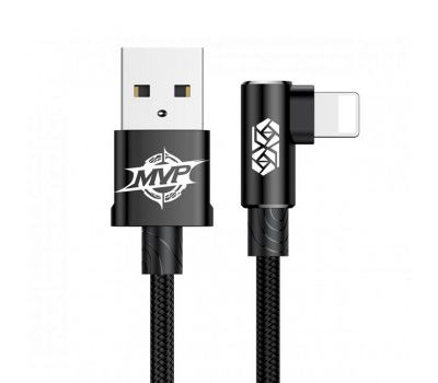 Кабель USB Baseus MVP Elbow USB to lightning 2A 1m черный