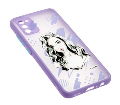 Чохол для Samsung Galaxy A02s (A025) Wave Cartoon kiss me 2592068