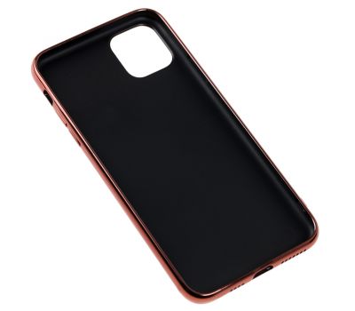 Чохол для iPhone 11 Pro Max Silicone case матовий (TPU) кораловий 2592534