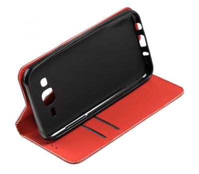 Чохол книжка Samsung Galaxy J5 (J500) Black magnet червоний 2593002