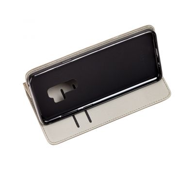 Чохол книжка Samsung Galaxy S9+ (G965) Black magnet сірий 2595215
