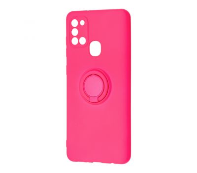 Чохол для Samsung Galaxy A21s (A217) ColorRing рожевий