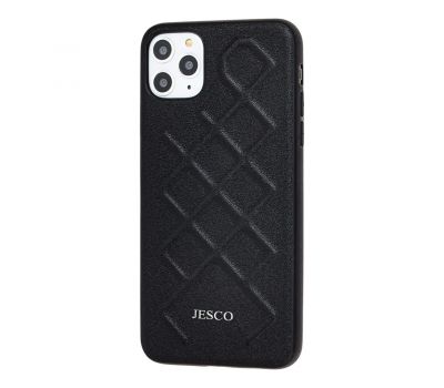 Чохол для iPhone 11 Pro Jesco Leather чорний