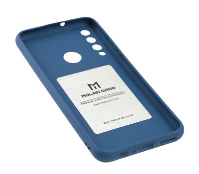 Чохол для Huawei Y6p Molan Cano Jelly синій 2596289