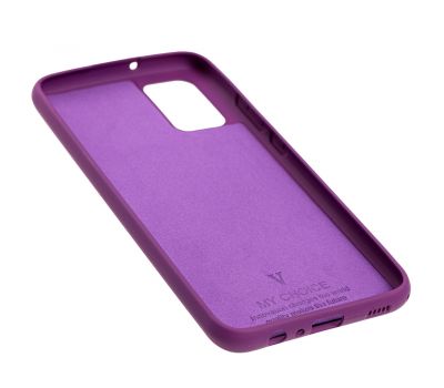 Чохол для Samsung Galaxy A02s (A025) Silicone Full фіолетовий / grape 2596042