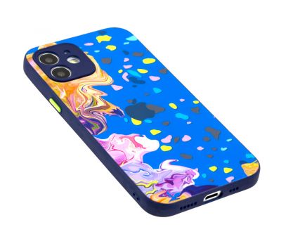 Чохол для iPhone 12 Watercolor glass дизайн 3 2596555