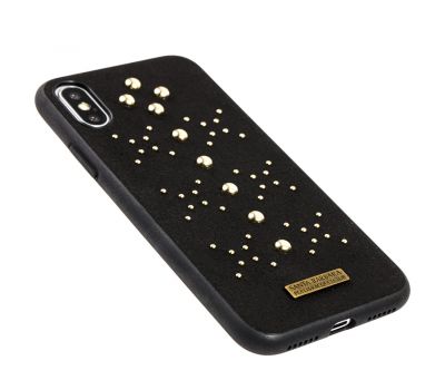 Чохол для iPhone X Polo Aisha (Leather) чорний 2599771