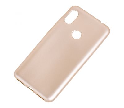Чохол для Xiaomi Redmi Note 6 Pro Soft матовий золотистий 2599580