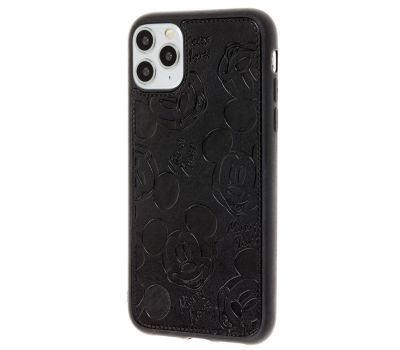Чохол для iPhone 11 Pro Mickey Mouse leather чорний
