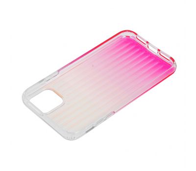 Чохол для iPhone 11 Gradient Laser рожевий 2605543