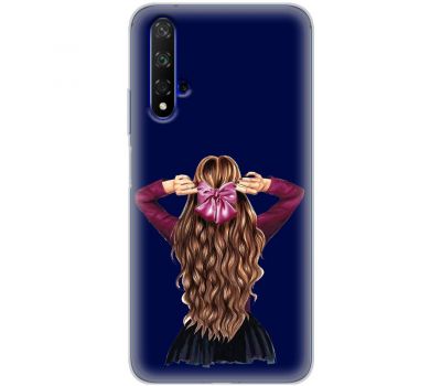 Чохол для Huawei Honor 20 / Nova 5T Mixcase дівчина з бантом